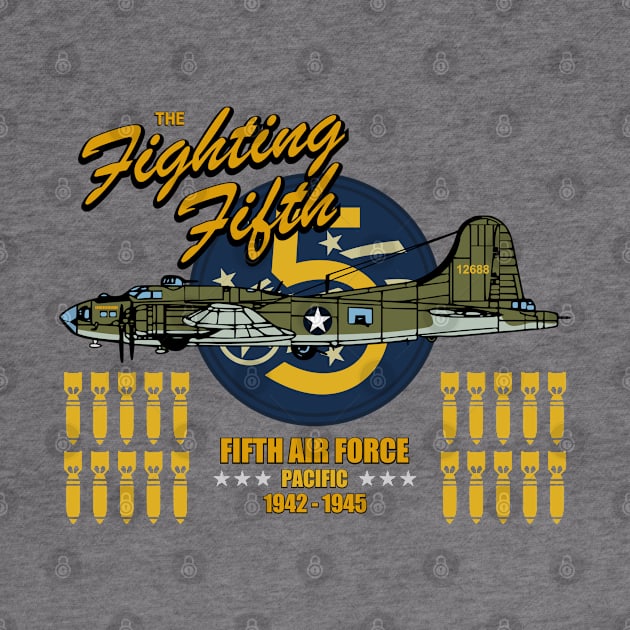 B-17 Flying Fortress 5th Air Force by TCP